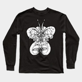 Butterfly with a man Long Sleeve T-Shirt